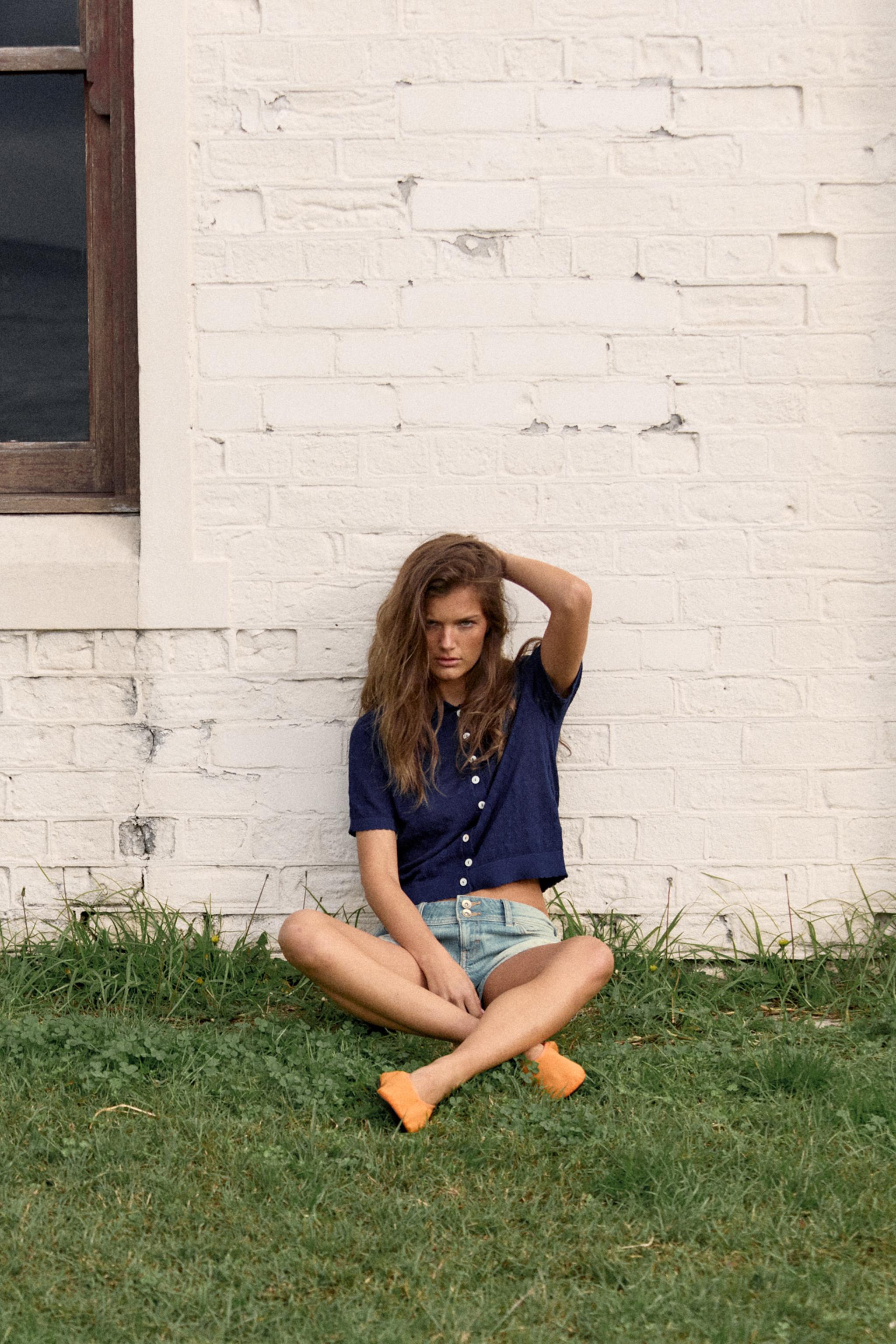 SHORT SLEEVE CARDIGAN